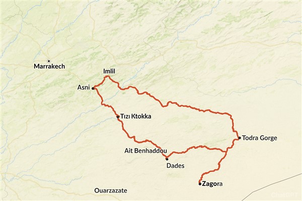 High Atlas Classic Route